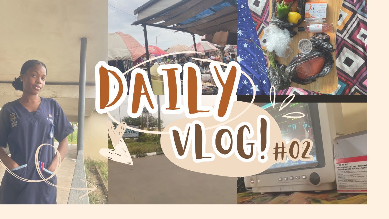 A Day in my life |  Life of a nursing student in Nigeria | + friends 🖇️🌸