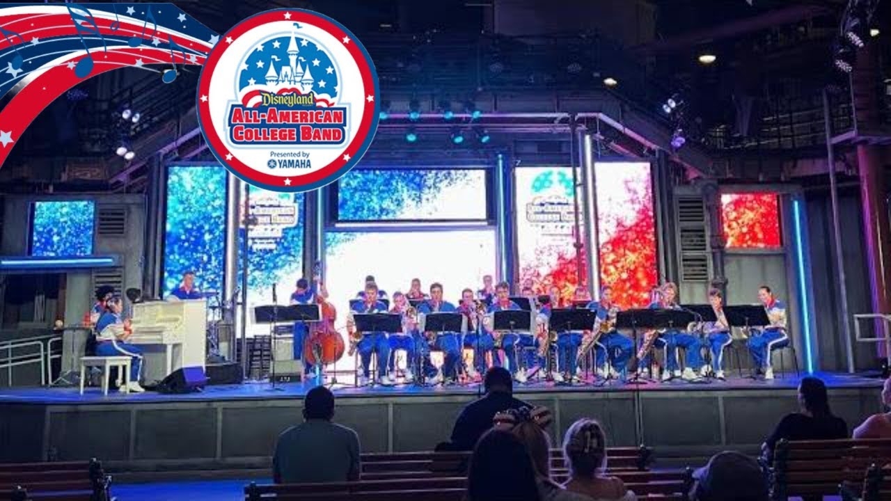 Disneyland Resort 2022 All American College Band - 1st Jazz Set at Disney California Adventure