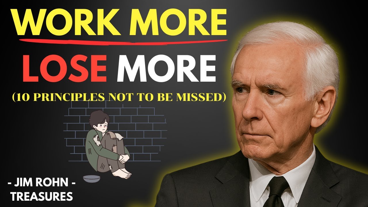 🎯 The More You Work, the Poorer You Get… Unless You Learn These 10 Principles – Jim Rohn Motivation