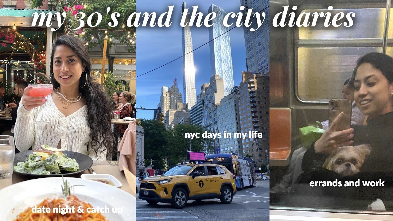 30'S AND THE [NY] CITY: spend a few days with me living in nyc, errands, dinner, apartment updates