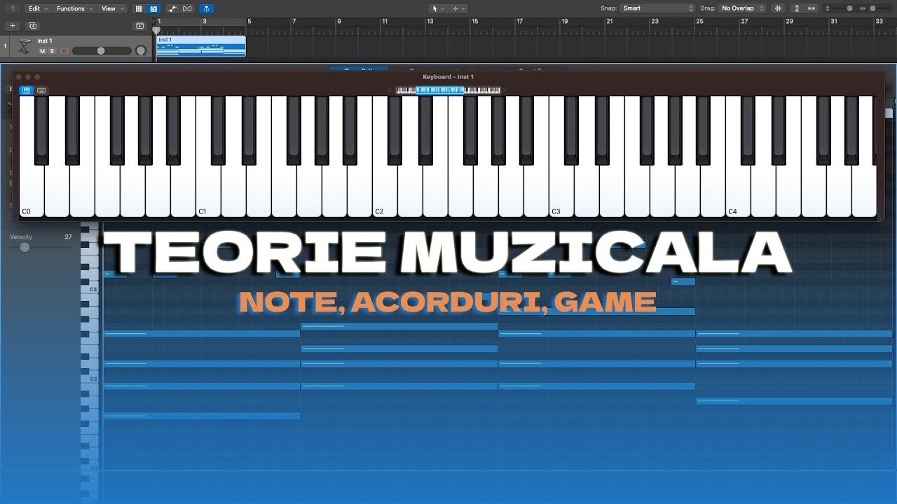 TEORIE MUZICALA PENTRU PRODUCATORI INCEPATORI