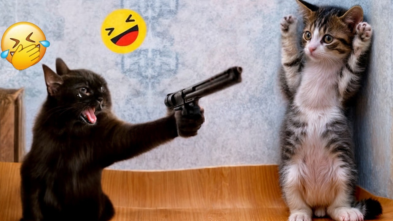 Try Not To Laugh 🌼 Funniest Cats & Dogs 😻 Funny Animals