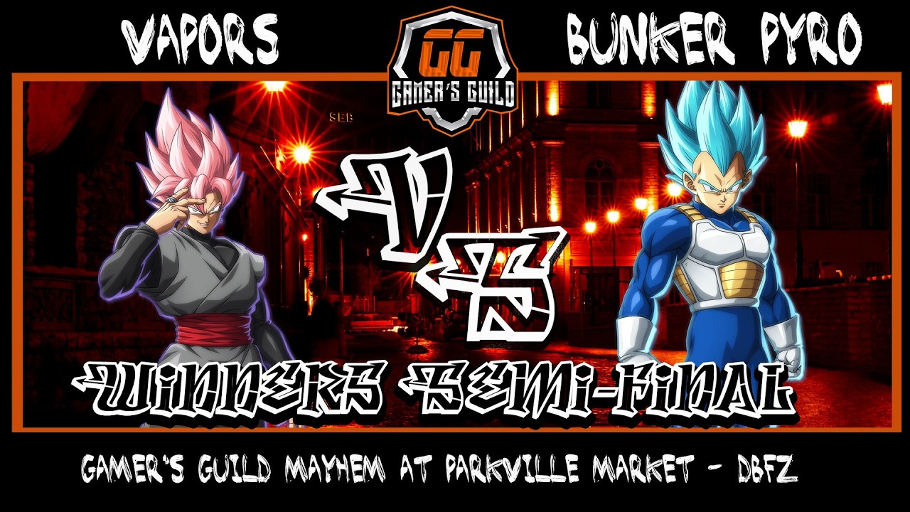 Mayhem at Parkville Market - DBFZ: Vapors vs Bunker Pyro