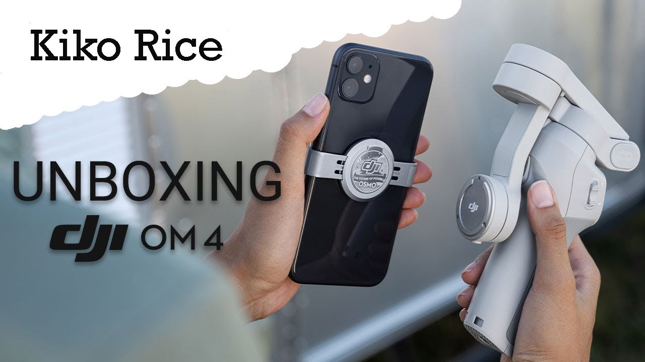 DJI OM4 Smartphone Gimbal Unboxing (Tagalog Version)