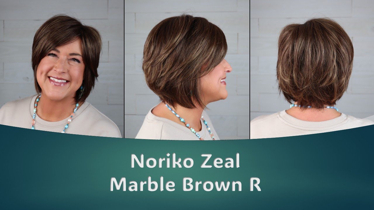 The PERFECT Every Day SHORT wig | Noriko ZEAL in Marble Brown R