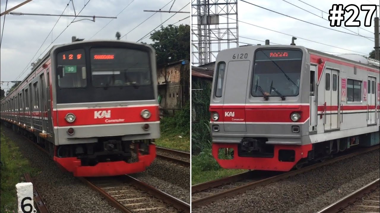 Kumpulan KRL Commuter Line di Lintas Bogor #27 