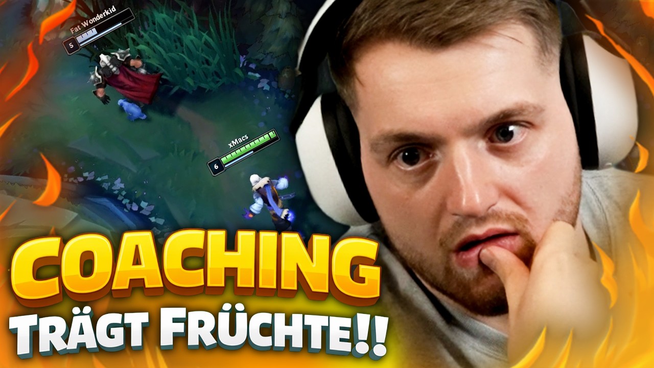 🔥🤯 Er GLAUBT FEST DARAN mich ZUM BESSEREN SPIELER zu machen??! Cezzy Coaching League of Legends
