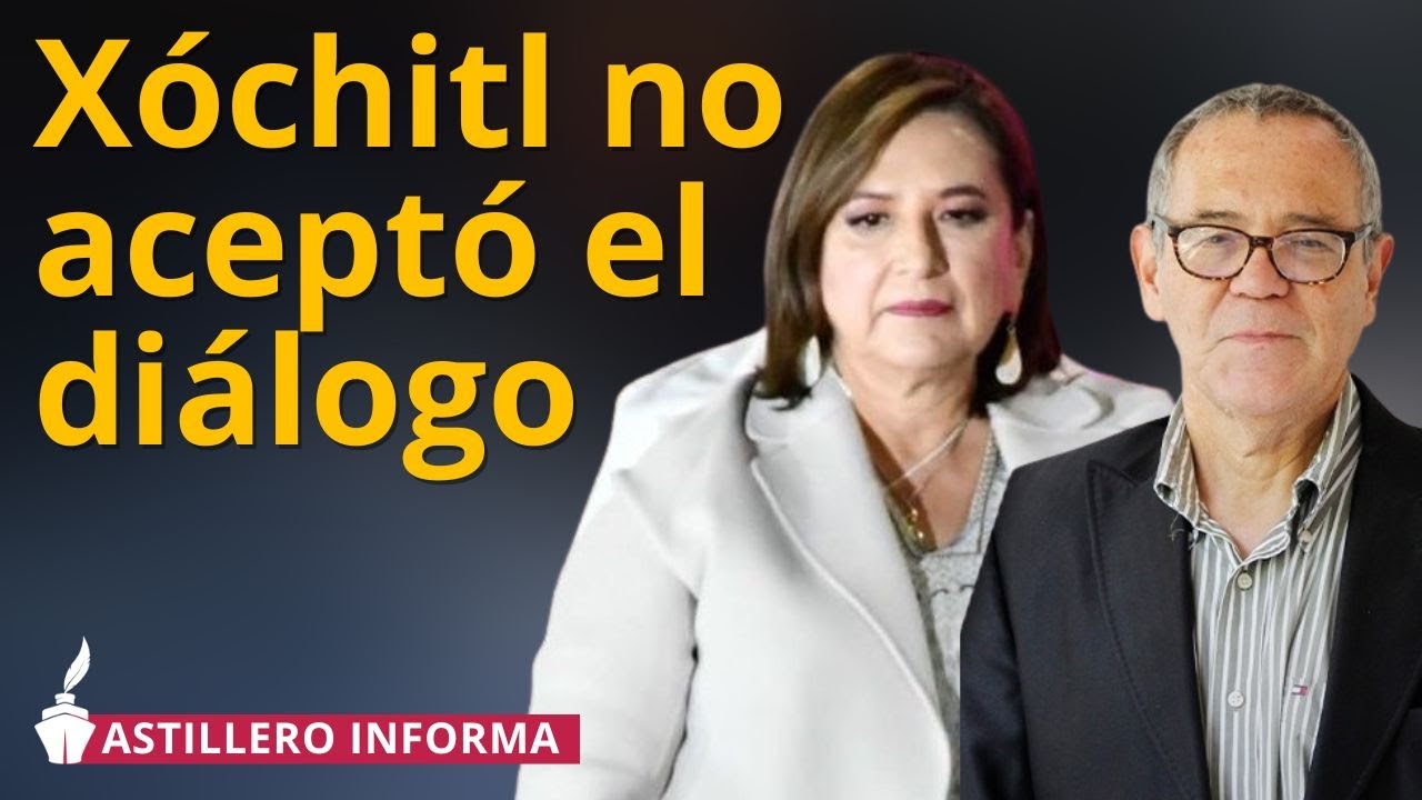 Xóchitl no aceptó el diálogo, se arrancó con discurso majadero: Ronquillo narra anécdota con Gálvez