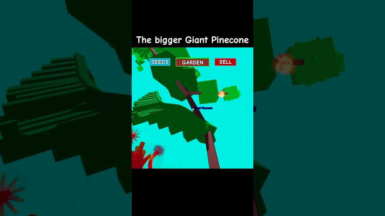 The bigger Giant Pinecone in Grow a Garden! 