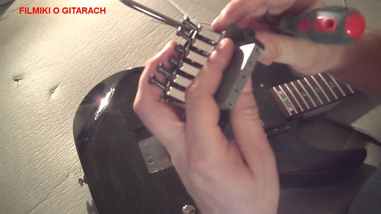 Regulacja Zmiana Strun Floyd Rose - FILMIKI O GITARACH odc 86