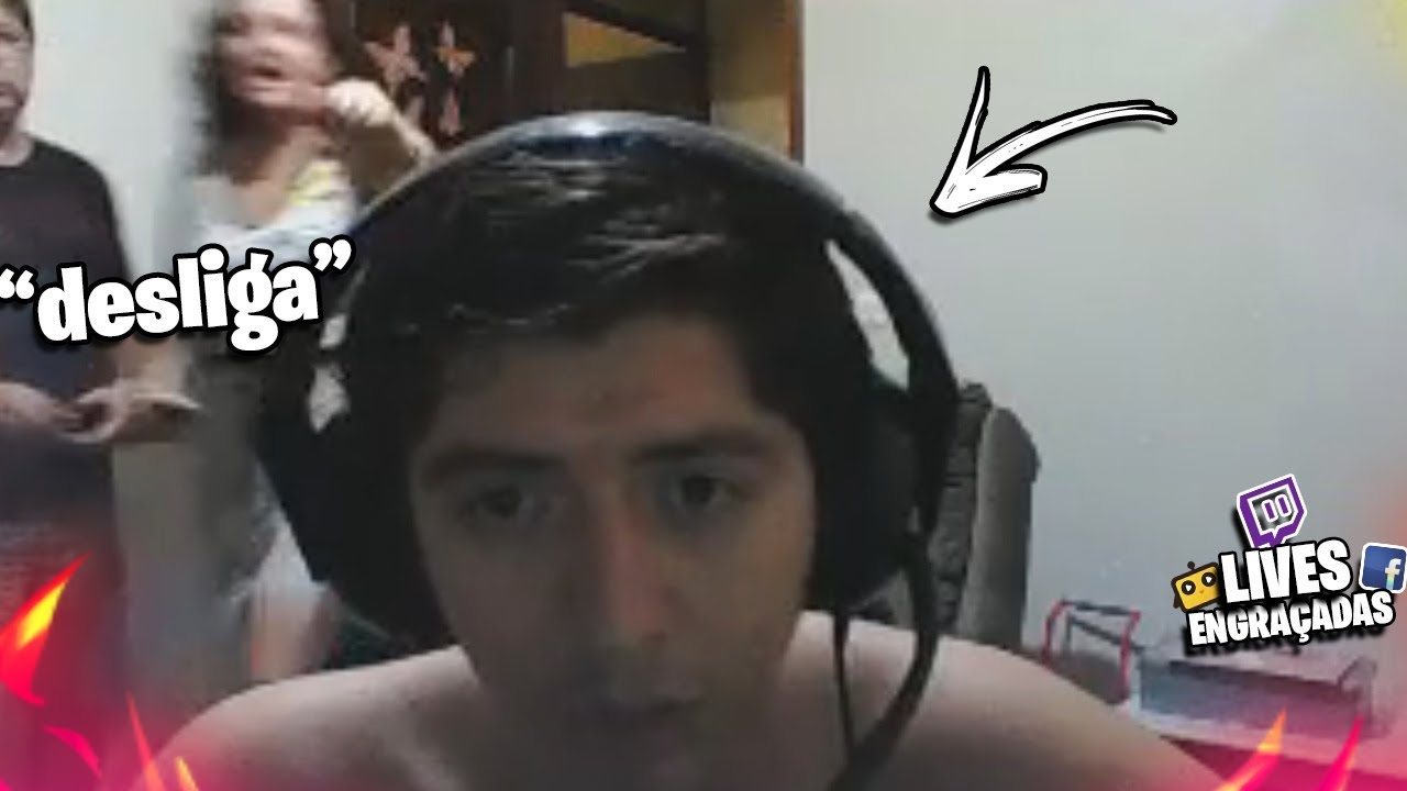 MÃE E PAI BRIGANDO COM FILHO NO MEIO DA LIVE | LIVES ENGRAÇADAS #172