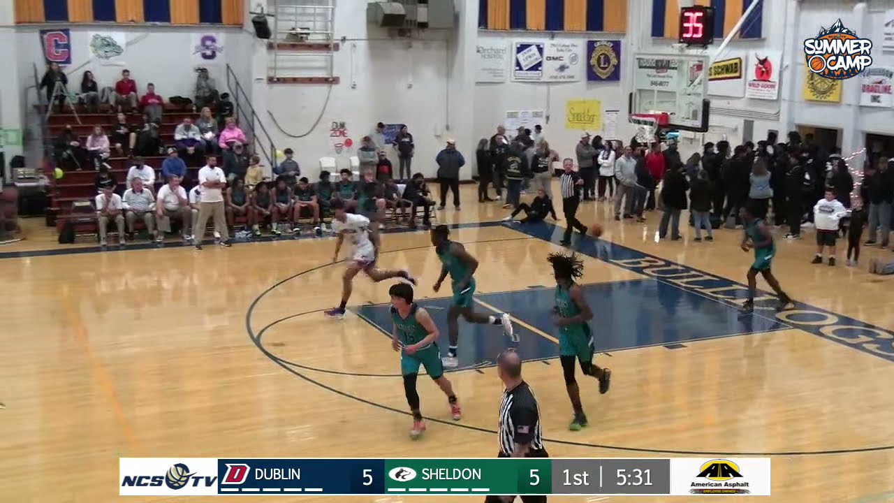 Dublin vs Sheldon High School Boys Basketball LIVE 12/11/21 GIBT
