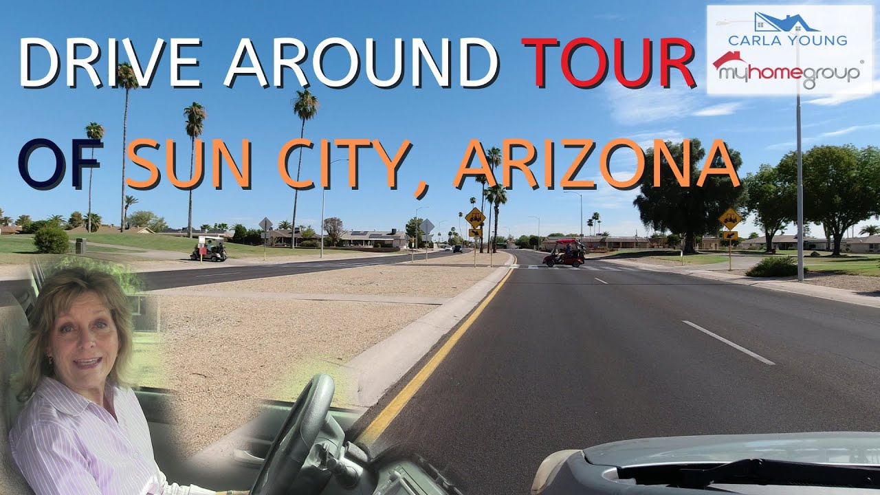 Drive Around Tour Of Sun City, Az