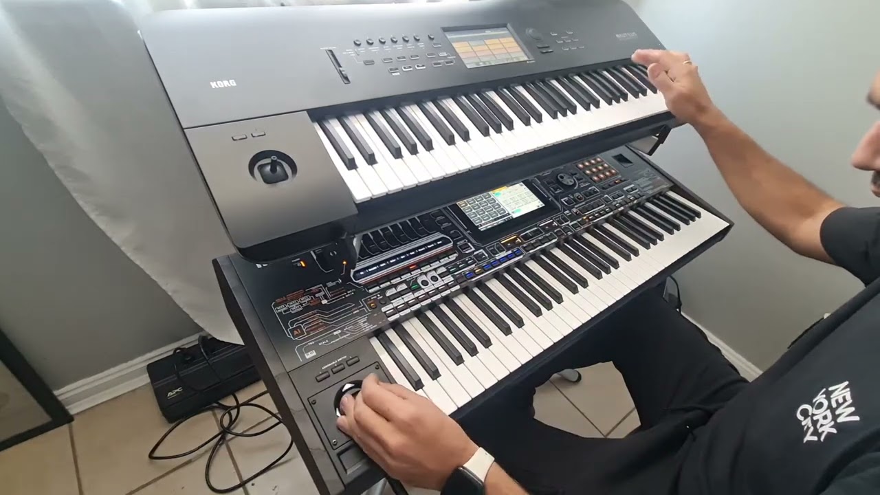 Korg pa5x MG - playing in real time 2026 HD