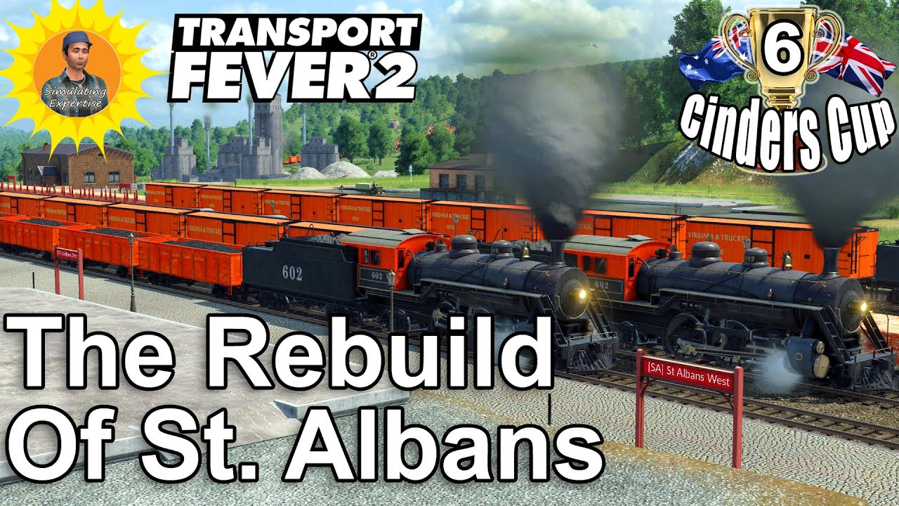 Cinders Cup Series: More Trains, Bigger Trains - Freeplay: Transport Fever 2