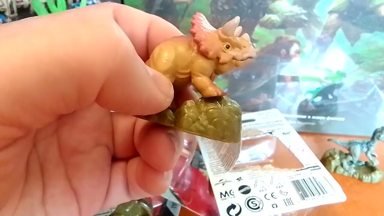 Mattel. Micro Collection. Динозавры из Магнита