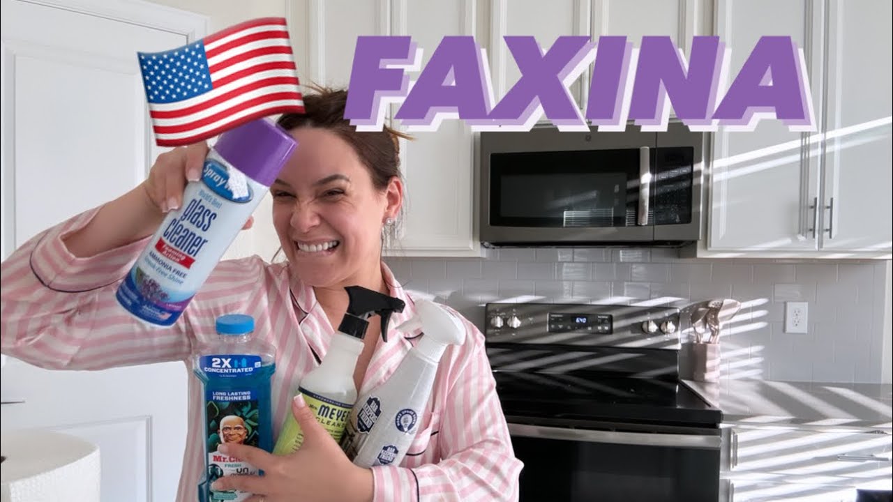 DIA DE FAXINA - Produtos de Limpeza dos EUA 🇺🇸