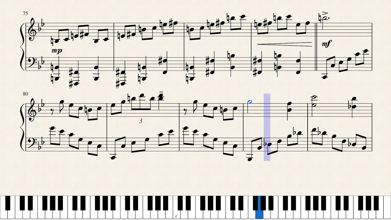 Castlevania Symphony of the Night : Dance of pales Piano Sheet