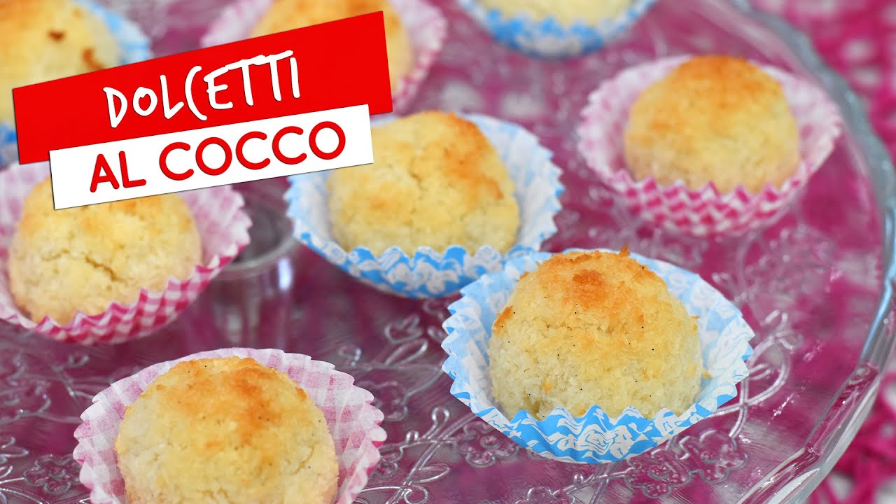 Dolcetti al cocco: ricetta facilissima dei biscotti morbidi al cocco