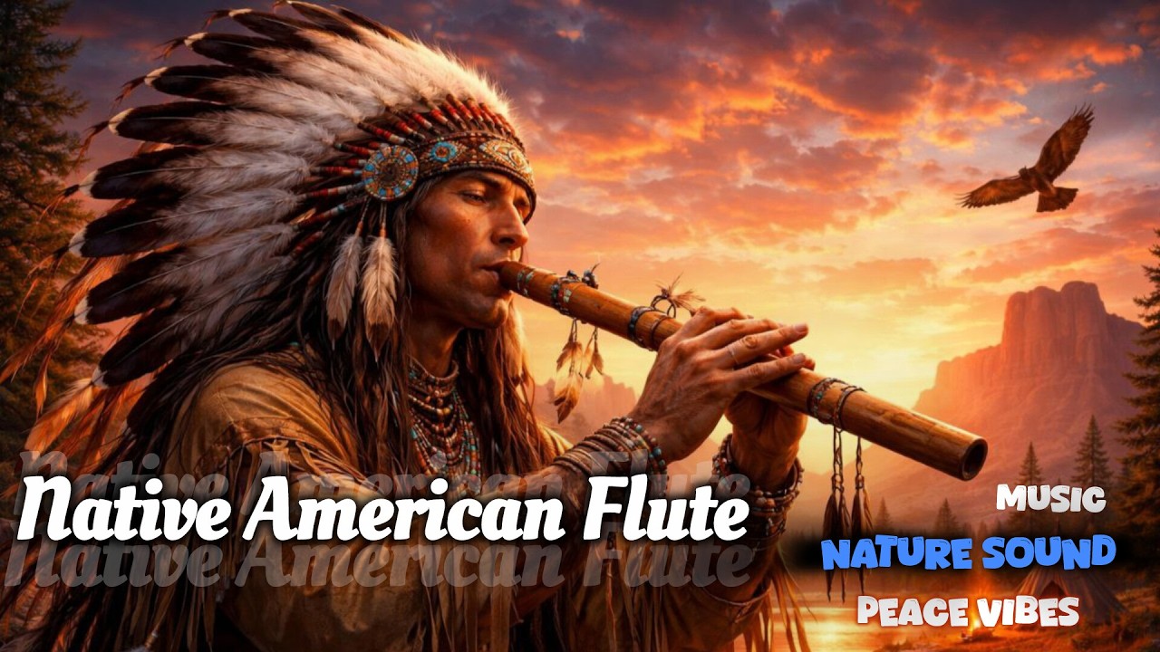 Native American flute | 🧘 Gentle meditation & mindful rest🌙  Deep reflection, inner healing & prayer