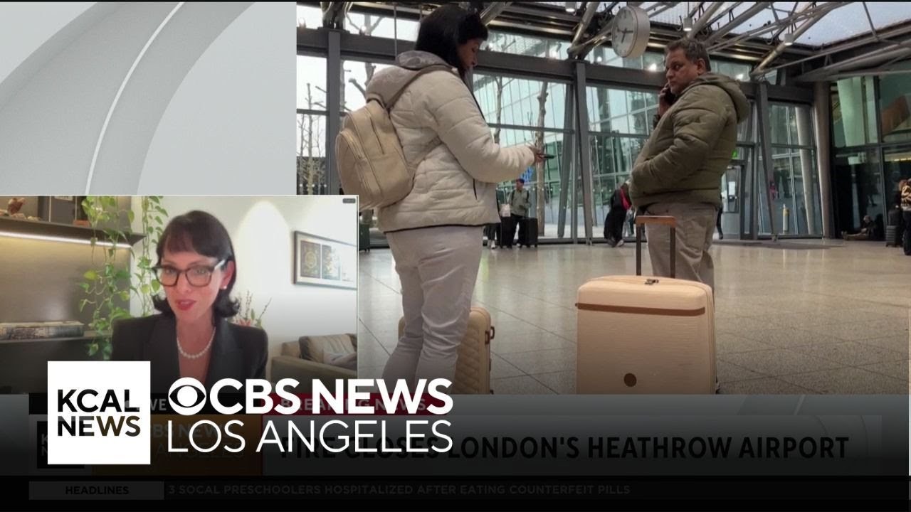 Travel expert discusses London&rsquo;s Heathrow Airport closure due to power outage