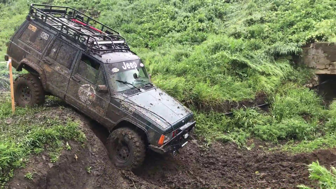 Чемпионат РМ по джип-триалу 2017. Jeep Cherokee XJ