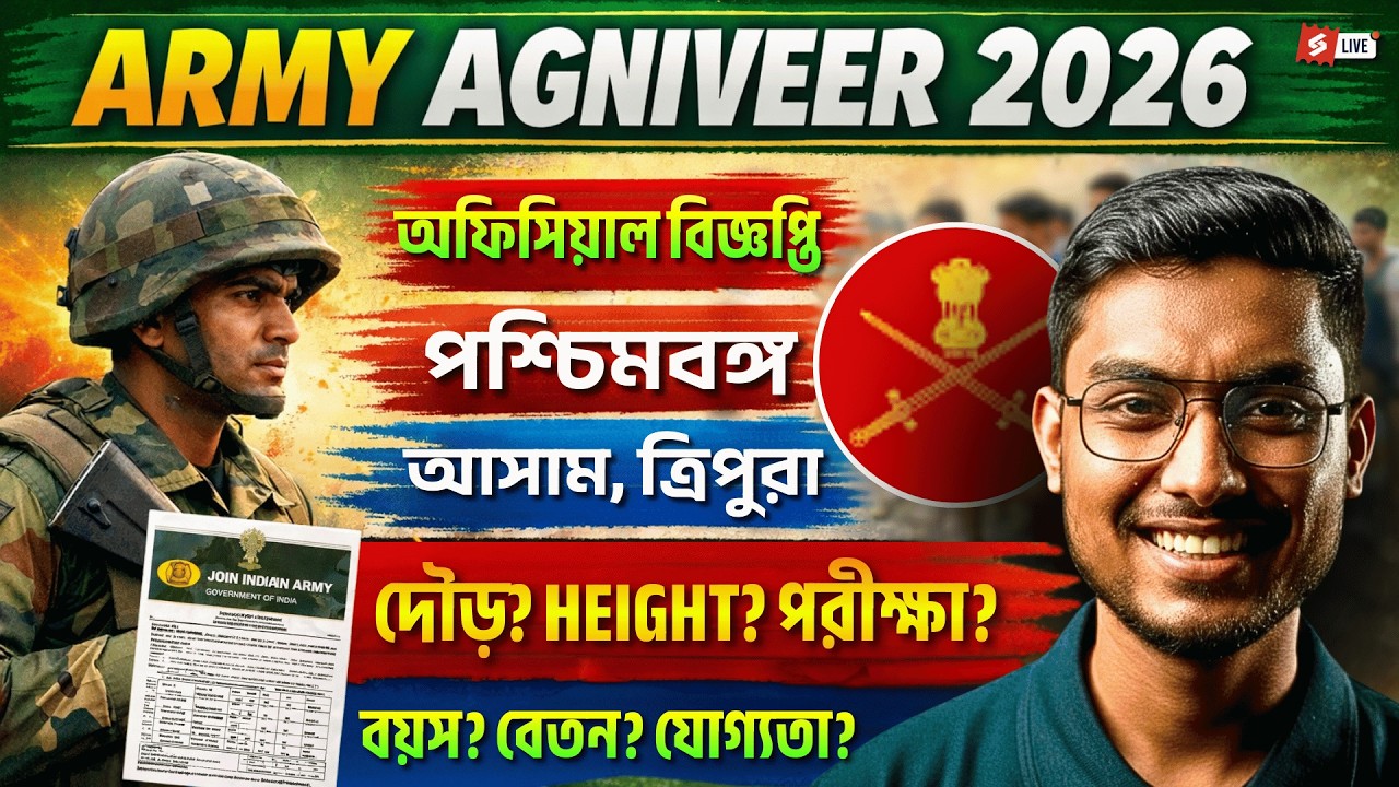 Army Agniveer 2026 Official Notification | Age Limit, Salary, Qualification, Height?