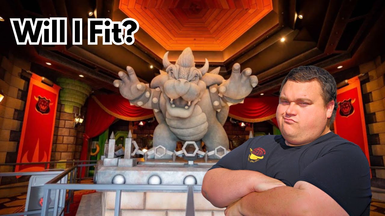 Fat Testing Mario Kart Bowser's Challenge in Epic Universe
