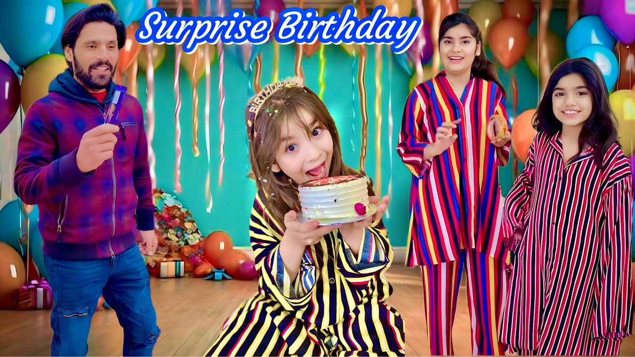 Anaya kị surprise birthday party || celebration vlog || anaya eshaal family #vlog #birthday