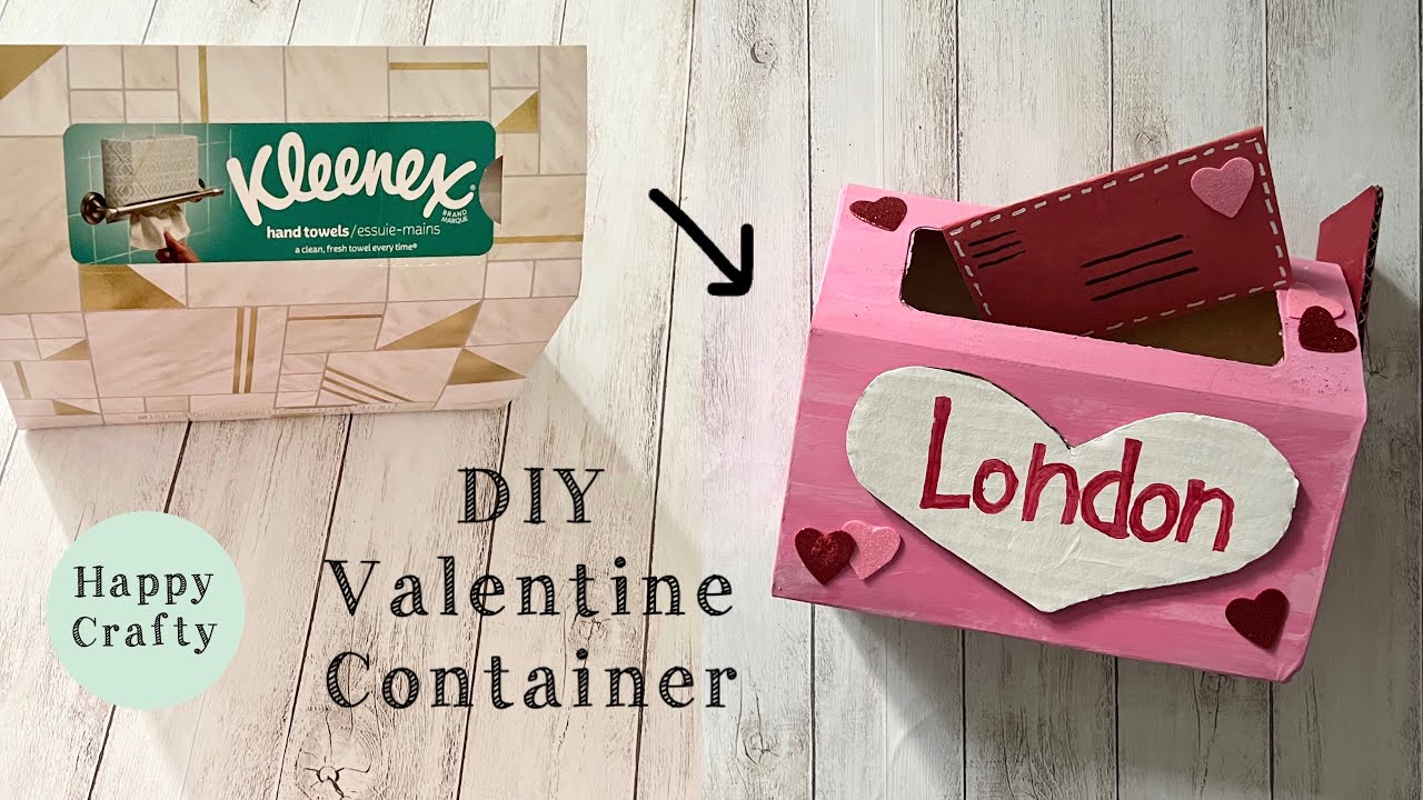 How to Make a Valentine's Day Card Mailbox