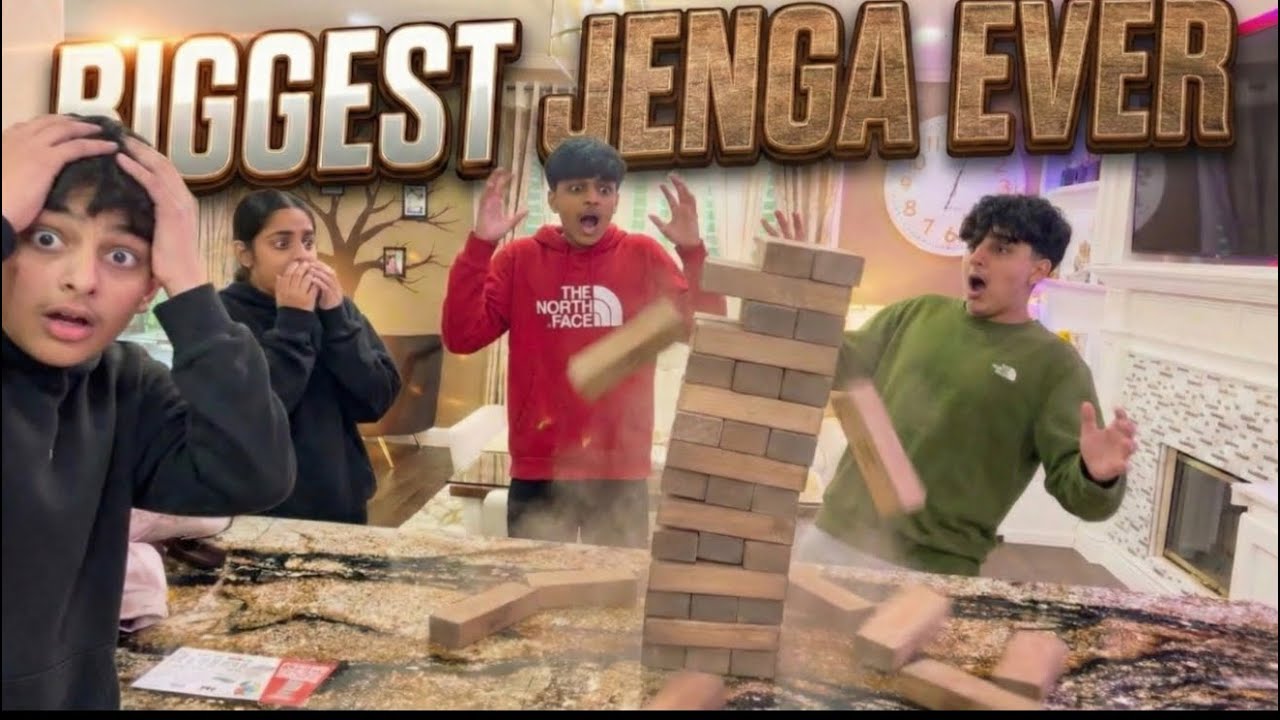 This Kind Of Jenga is DANGEROUS… 😳 😱 ⚠️ 