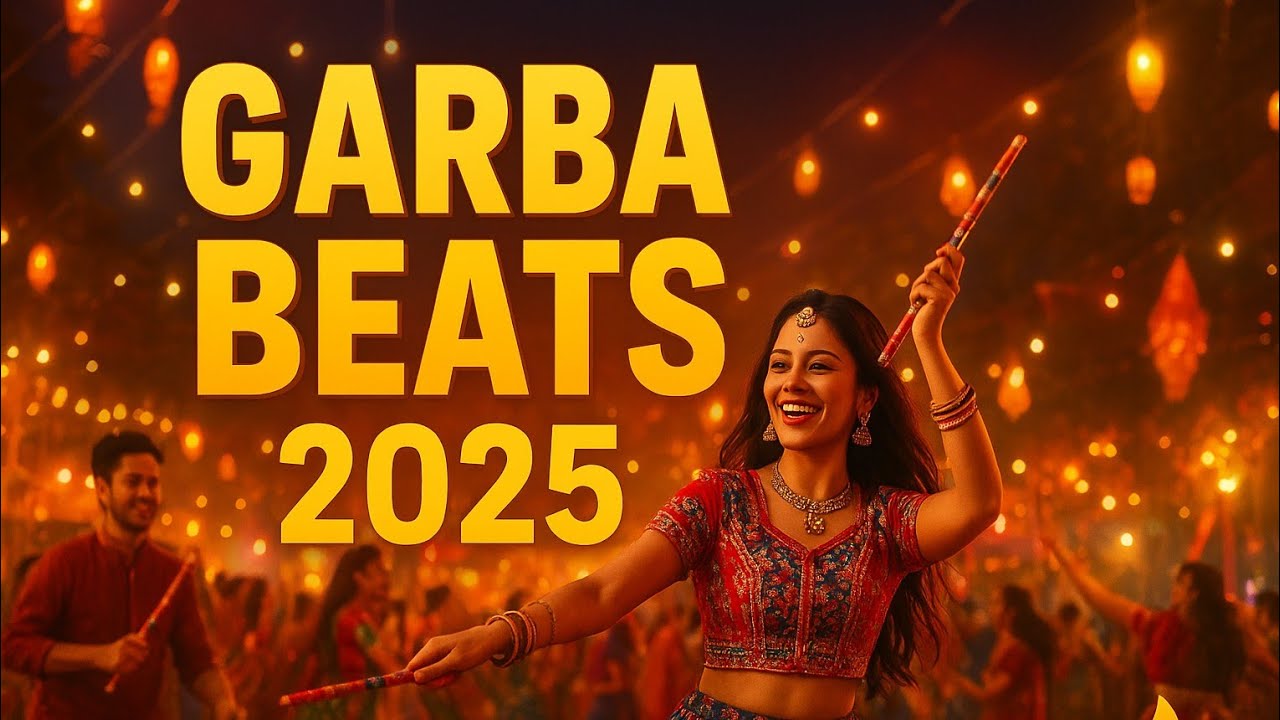 🔥&ldquo;Garba Instrumental Beats | Energetic Navratri Dandiya Music 2025&rdquo;🔥