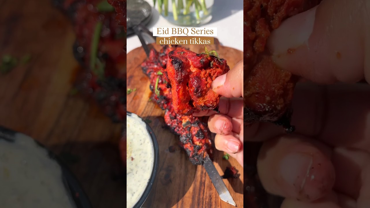 Eid BBQ Series Chicken Tikka #food #recipe #cooking #chicken #sooperfood #chef