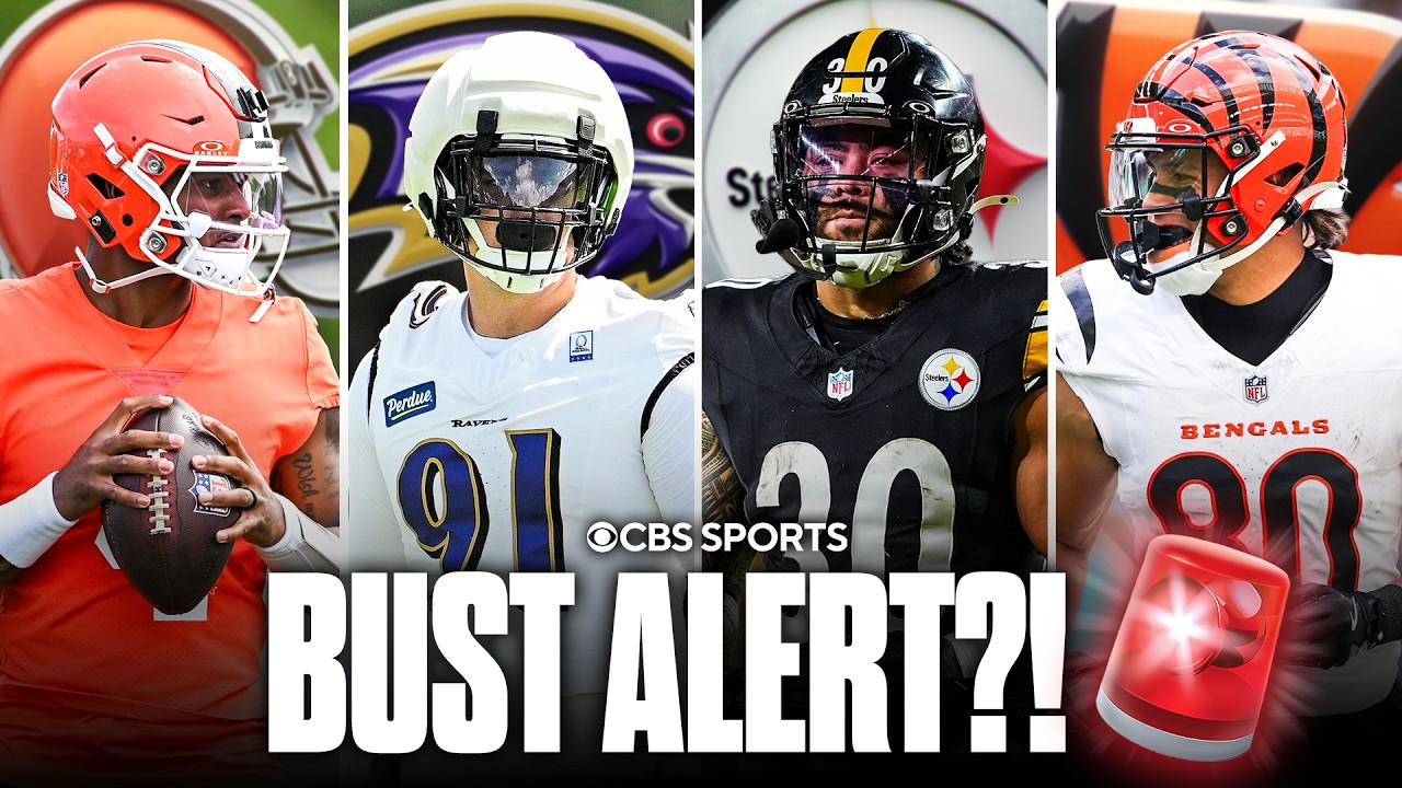 Biggest bust alert candidates for every AFC North team this season