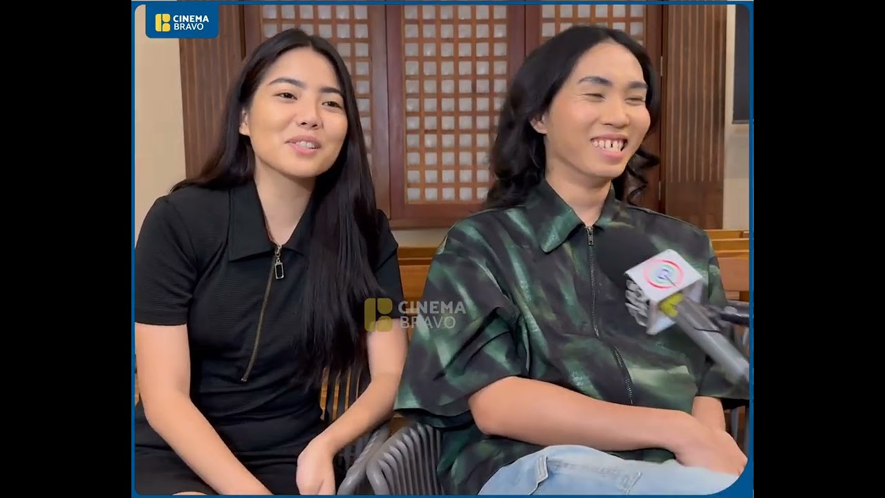Sassa Gurl and Therese Malvar on the set of &lsquo;#BarBoys: After School.&rsquo;