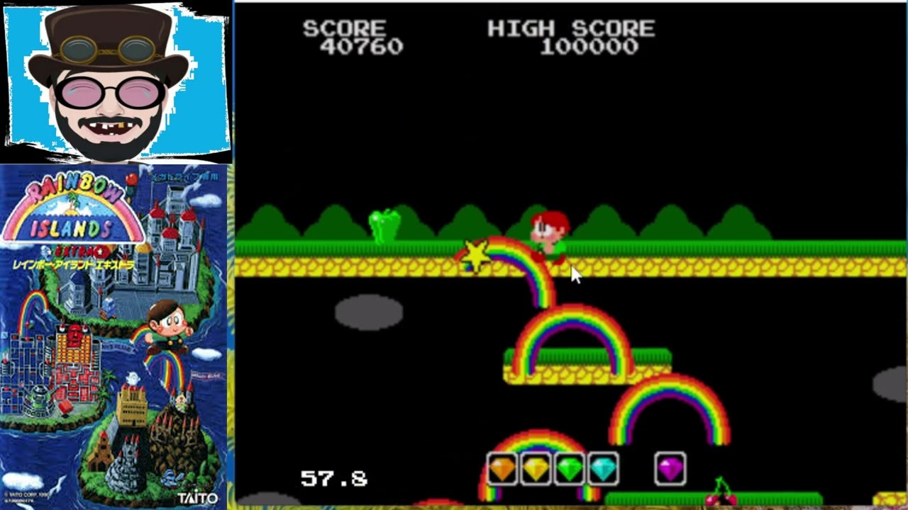 RAINBOW ISLAND - Mega Drive - O início da Gameplay!