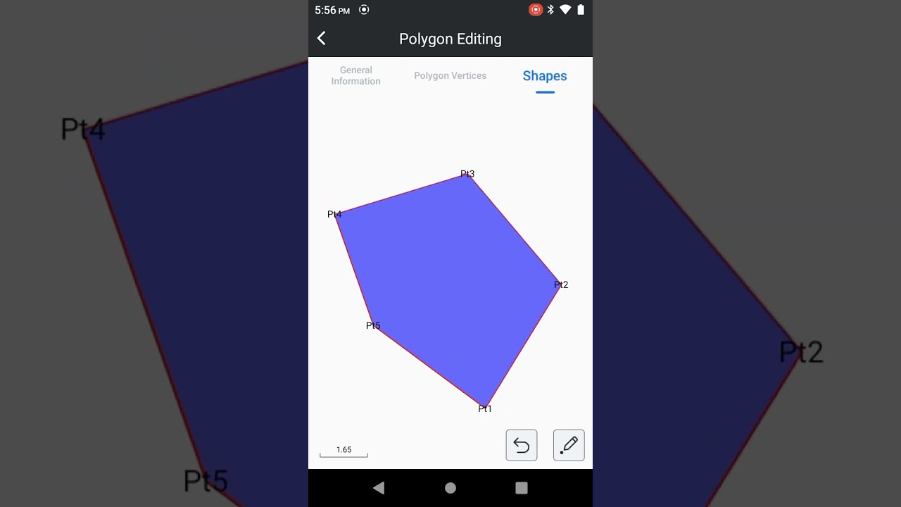 Measure Poligons in Real Time by Ksurvey App, Kolida, Professional Survey Equipment Manufacturer