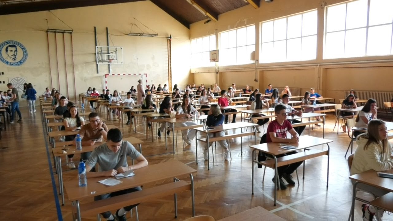 Prijemni ispit iz srpskog jezika - učenici uzbudjeni, ali sigurni u svoje znanje 21.06.2023.