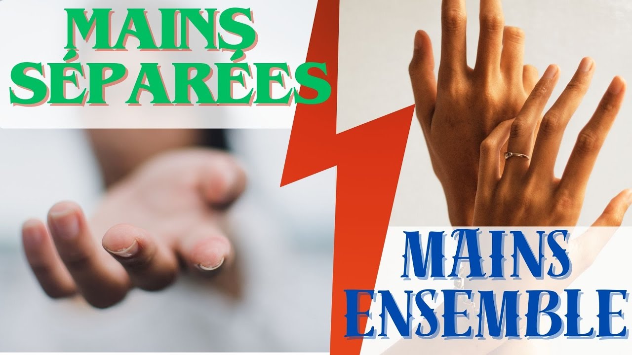 [2/4] Les mains séparées ou les mains ensemble au PIANO ? Cross-Over ☀️