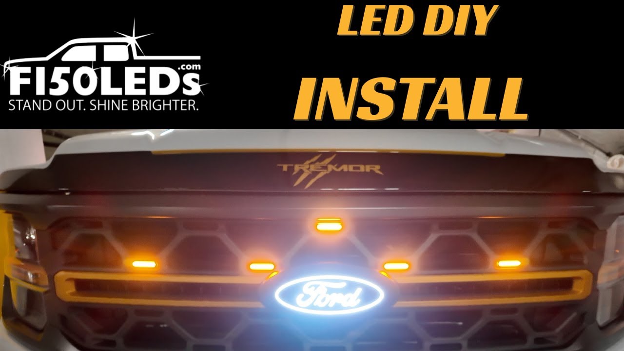 DIY Install: F150LEDS Raptor-Style Extreme LED Grille Kit | 2024–2026 Ford F-150