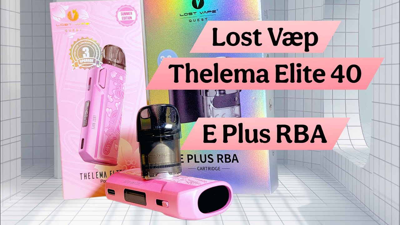Полная инструкция по сборке и настройке Lost V&aelig;p Thelema Elite 40 & E Plus RBA ⚡️