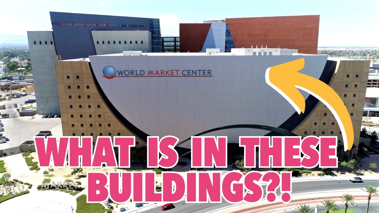 What Is Actually Inside the World Market Center in Las Vegas?!
