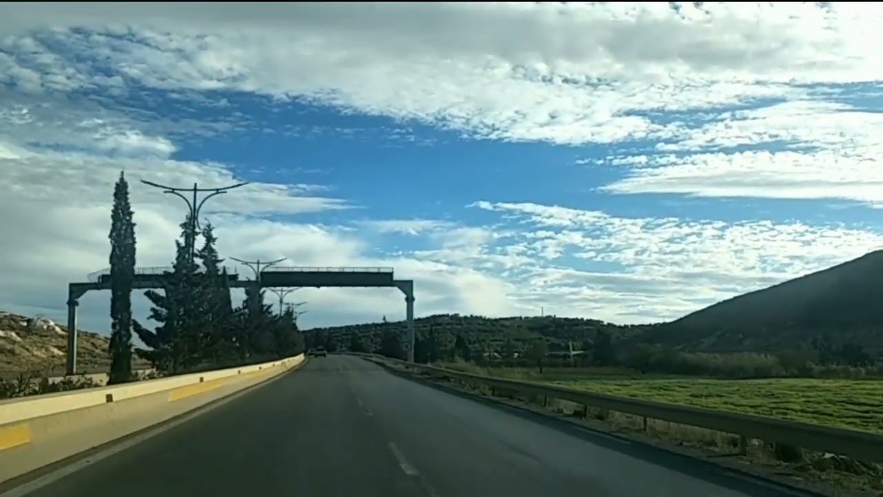 جولة ممتعة  بالسيارة ،🚙في شوارع مدينة الجلفة 🇩🇿 اولاد جلال