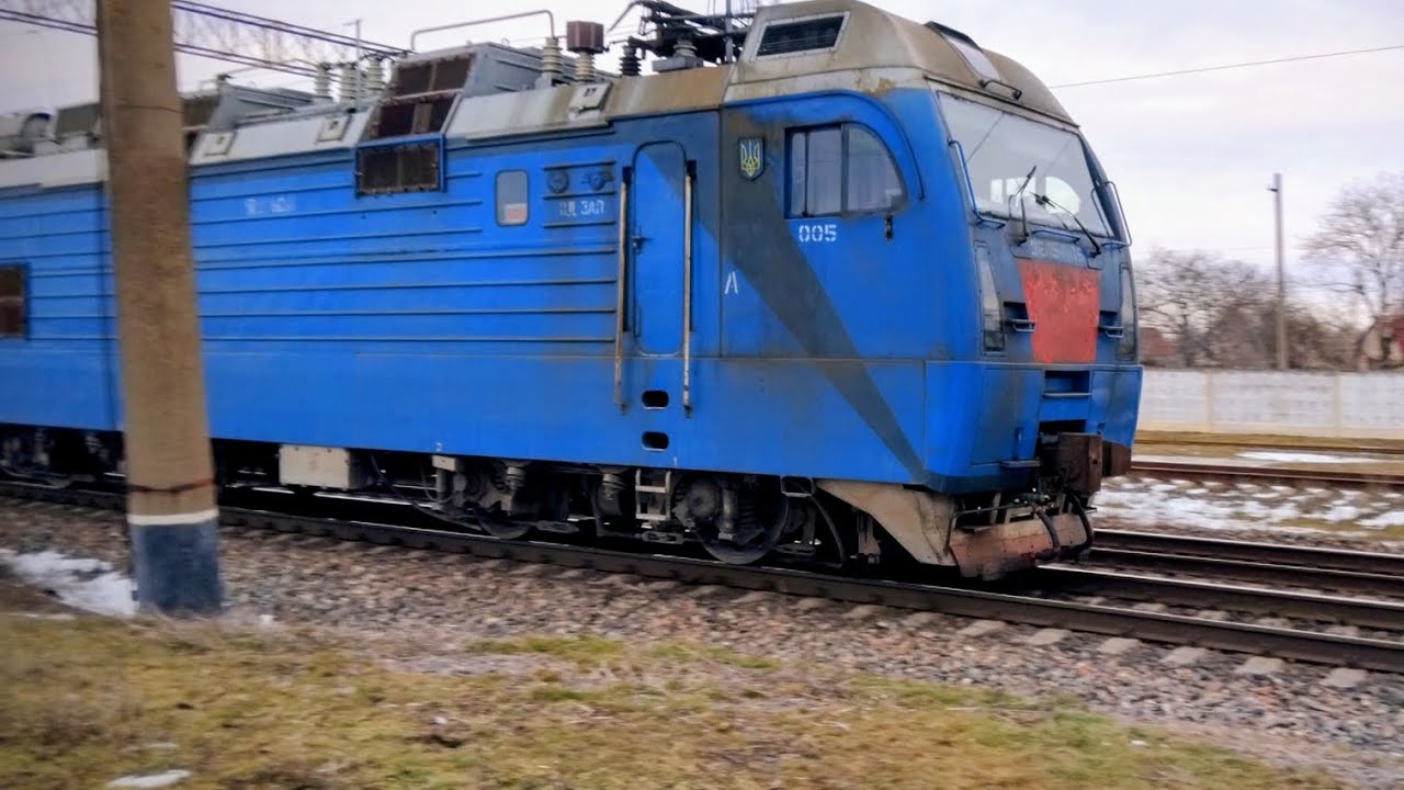 ЕЛЕКТРОВОЗ 2ЭЛ5-005 В ГОЛОВІ ВАНТАЖНОГО ЕЛЕКТРОВОЗА ГРУЗОВИЙ СКЛАД #ПОЕЗДАВИДЕО 