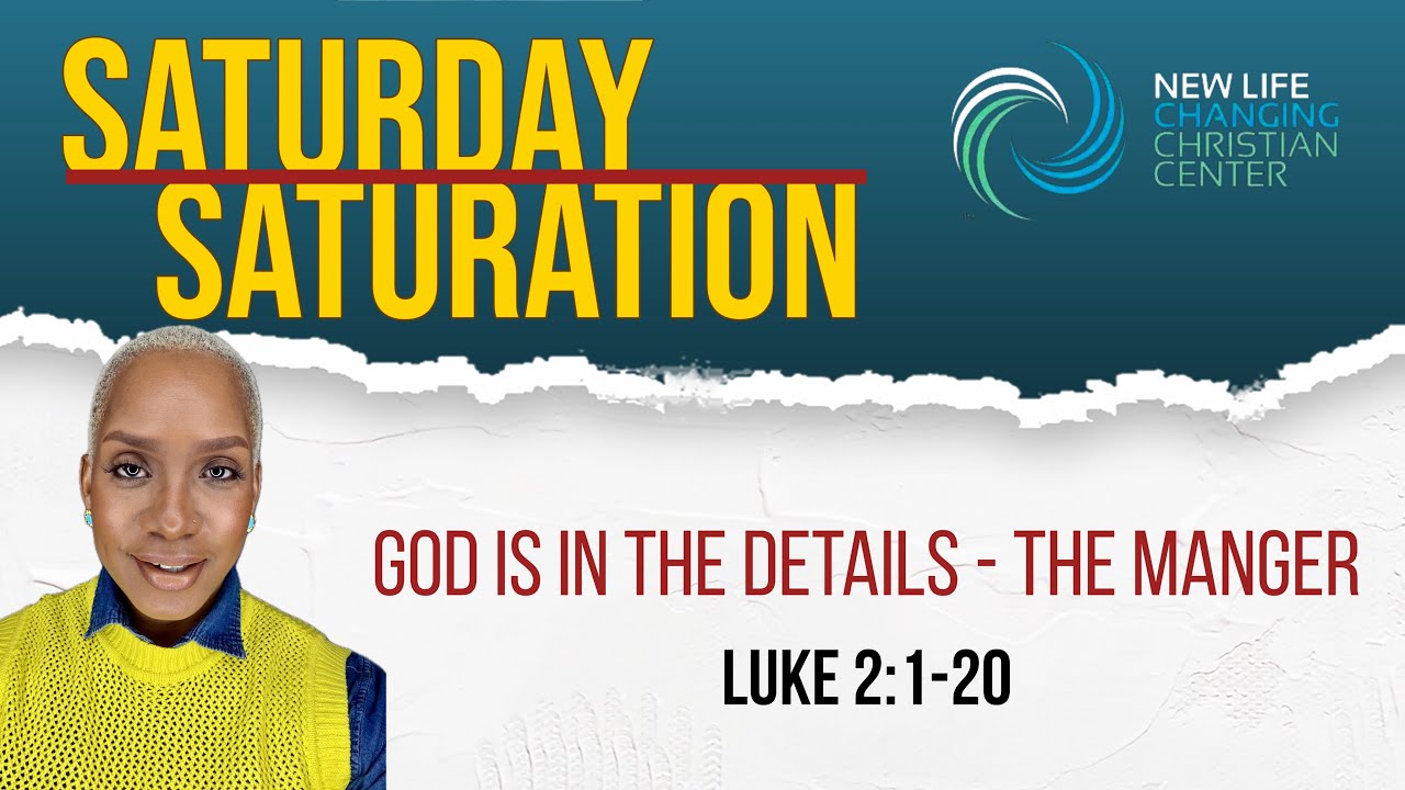 God Is In The Details - The Manger (Luke 2:1-20)