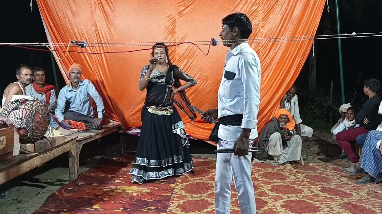 कहां रे चमके कल बदरा // सवाली जवाबी बिरहा शालिग्राम यादव blp desi Nautanki