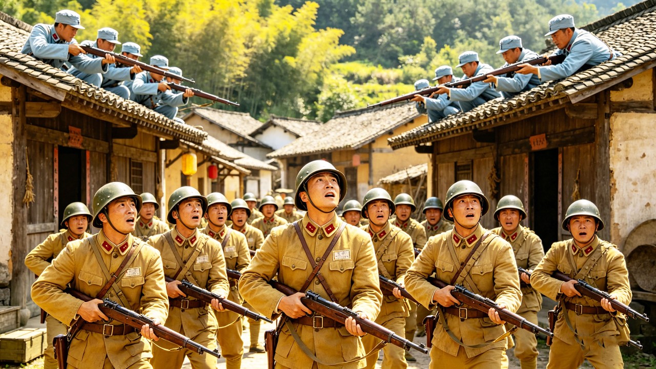 日軍設伏圍殲八路，反遭前後夾擊，無一倖存！