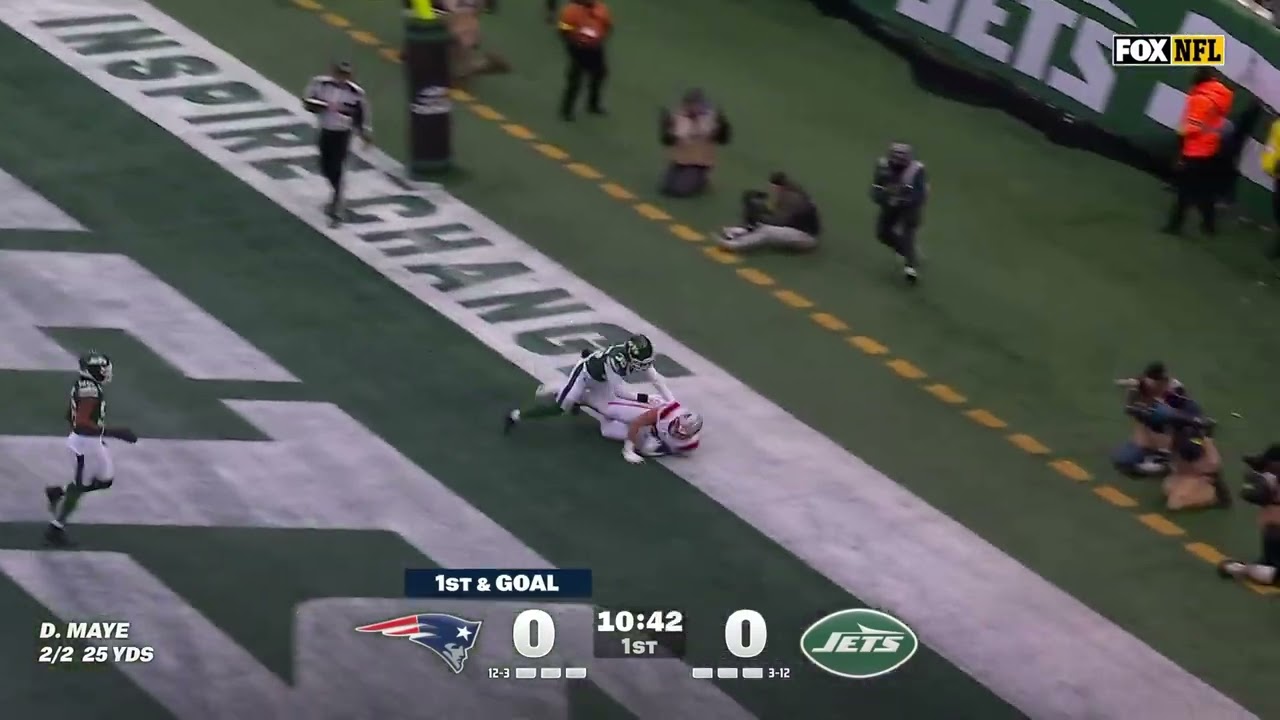 Austin Hooper Touchdown | Patriots vs Jets 