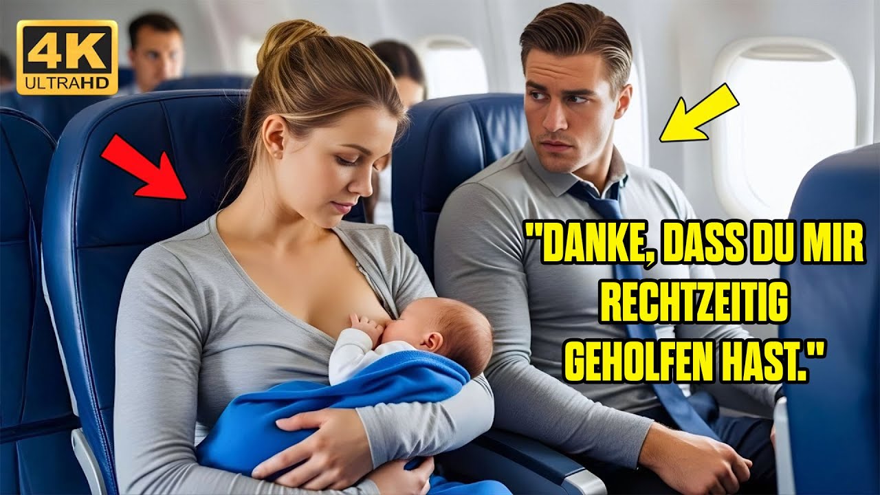 Baby Des Single-Dads Weinte Im Flugzeug Ununterbrochen – Bis Eine Single-Mutter Das Undenkbare Tat
