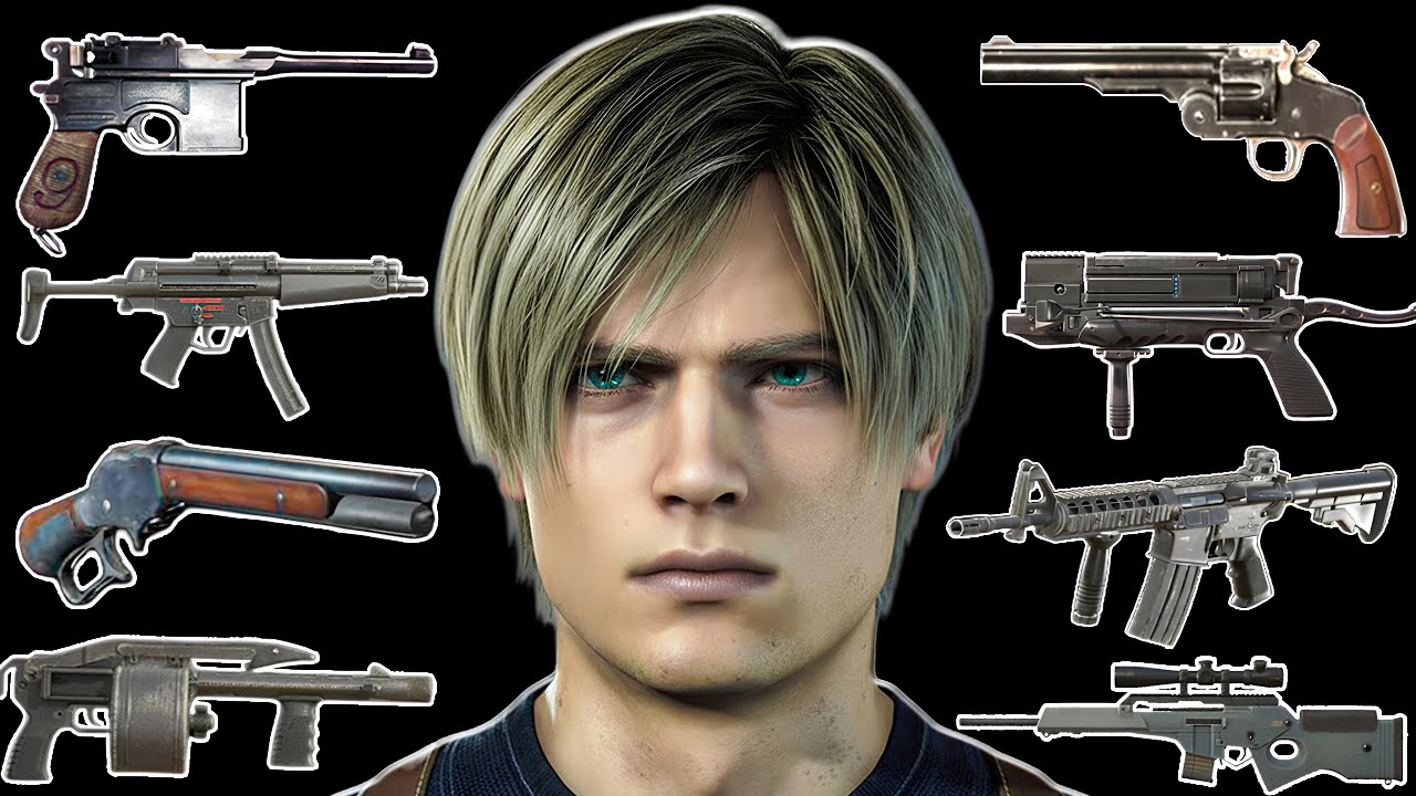 UPEI TODAS AS ARMAS EM UMA ZERADA NO RE4 REMAKE